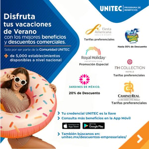 Beneficios UNITEC Verano